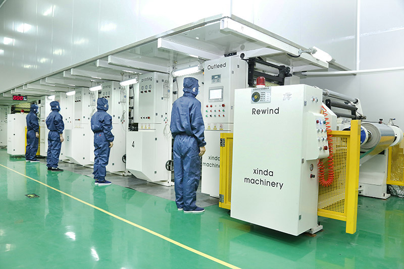 Pharmaceutical aluminum foil printing and coating machine